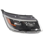 For 2016-2019 Ford Explorer Halogen Passenger Side Headlight w/LED DRL Headlamp – product image
