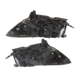 For 2017-19 Ford Escape Pair Black Halogen Headlights w/ LED DRL Projector – product image 6