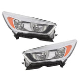 For 2017-2019 Ford Escape Halogen Headlights Headlamps w/o LED DRL LH+RH Pair – product image