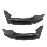 For 2017-2020 Tesla Model 3 Sedan 3PC Carbon Fiber Front Bumper Spoiler Lip – product image 3