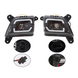 LED Fog Light Set with DRL for 2019-2022 Chevrolet Silverado 1500 2500HD 3500HD 84125494 – product image