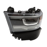 For 2019-2024 Dodge Ram 1500 Left side Chrome Full LED DRL Headlights – product image 3