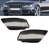 For AUDI A5 S5 RS5 2008-2012 LH+RH Front Headlight Covers Headlamp Lens Shell – product image 2