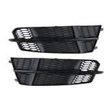 For AUDI S6 A6 S-Line 2016 17 2018 Front Fog Light Cover Honeycomb Grille Black – product image