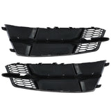 For AUDI S6 A6 S-Line 2016 17 2018 Front Fog Light Cover Honeycomb Grille Black – product image 3