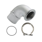 For Cummins ISX For BorgWarner S400 Style V-Band 90 Degree Turbo Elbow – product image 2