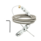 For Ford GM Mustang 302 Universal 24" Stainless Steel Throttle Cable Braided – product image 4