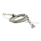 For Ford GM Mustang 302 Universal 24" Stainless Steel Throttle Cable Braided – product image 8