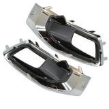For GMC Yukon XL 2015-2020 2018 Pair New Chrome Fog Light Lamp Bezel Trim Cover – product image 4