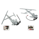 Front Window Regulator and Motor Pair for 1996-2000 Honda Civic Coupe 04720S00A01 – product image 4