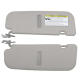 For Hyundai Veloster 2012-15 Sun Visor Pair L/R Driver & Passenger Side Gray – product image 2