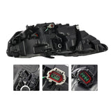 Left Projector Headlight with AFS LED DRL for 2017-2022 Infiniti Q60 260755CH1A – product image 3