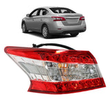For Nissan Sentra 2013-2015 Tail Light Taillamp Left Outer Driver Side LH NI2804100 – product image