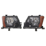 For Nissan Xterra 2005-2015 Pair Black Housing Amber Corner Projector Headlights 26010EA025 – product image