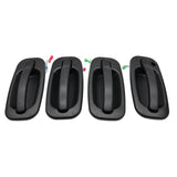 Exterior Door Handle Set for 2000-2006 Chevrolet Silverado Tahoe GMC Sierra 377501427283 – product image