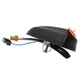 Side view of Ford DS7Z-18936-D antenna base and connectors