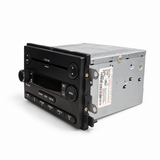 Ford F-150 6L3T-18C815-JE six-disc CD MP3 radio angled front view
