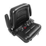 Forklift Seat w/Armrest Fold Down Excavator Tractor Loader Backhoe – product image