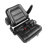 Forklift Seat w/Armrest Fold Down Excavator Tractor Loader Backhoe – product image 6