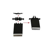 Front A/C Vent Tab Clip for 2014-2020 Maserati Ghibli