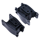 Front and Rear Isolator Motor Mount Set for 1999-2017 Harley-Davidson Dyna