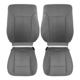 Front Both Side Cloth Seat Cover Gray 4PCS Set For 11-16 Ford F250 F350 XLT – product image