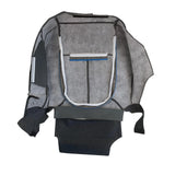 Front Both Side Cloth Seat Cover Gray 4PCS Set For 11-16 Ford F250 F350 XLT – product image 12