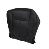 Front Bottom & Top Back Leather Seat Cover Black For 2011 2012-16 Ford F250 us – product image 3