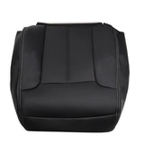 Front Bottom & Top Back Leather Seat Cover Black For 2011 2012-16 Ford F250 us – product image 4