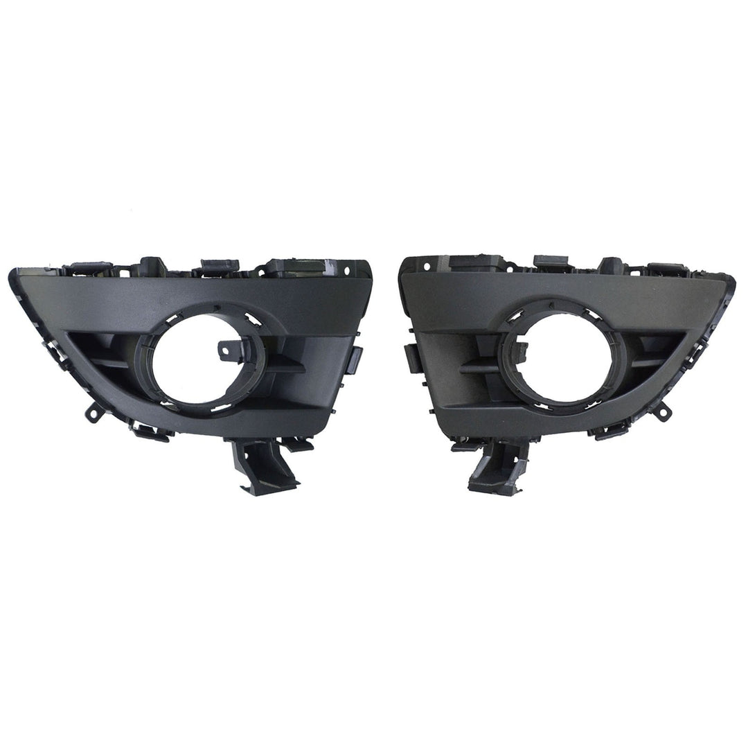 Front Bumper Fog Light Bezel Pair for 2008-2010 Mazda 5