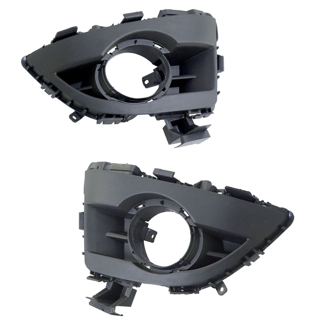Front Bumper Fog Light Bezel Pair for 2008-2010 Mazda 5