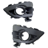 Front Bumper Fog Light Bezel Pair for 2008-2010 Mazda 5