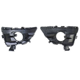 Front Bumper Fog Light Bezel Pair for 2008-2010 Mazda 5