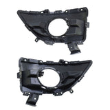 Front Bumper Fog Light Bezel Pair for 2008-2010 Mazda 5