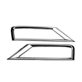 Front Bumper Fog Light Chrome Bezel Set of 4 for 2017-2021 Volkswagen Tiguan