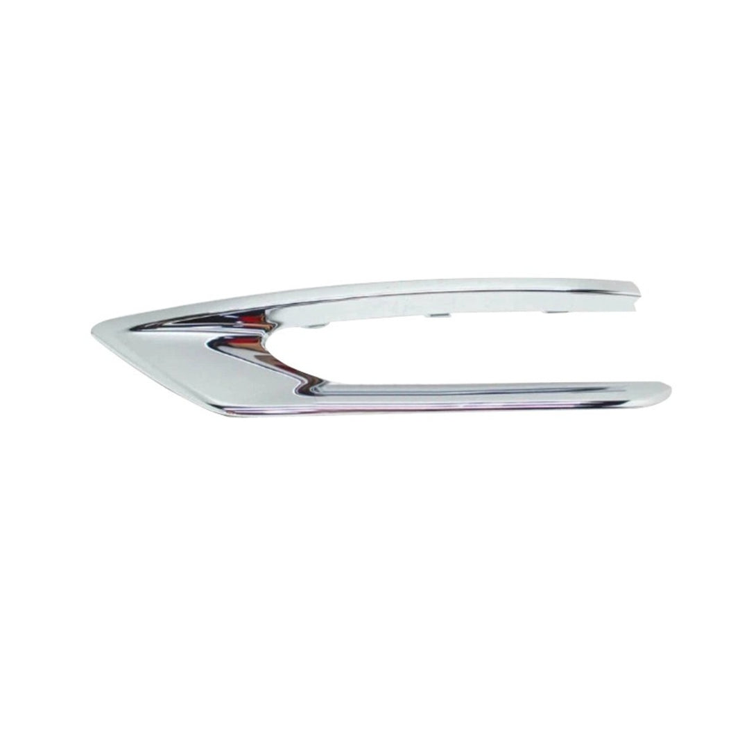 Front Bumper Fog Light Chrome Trim Strip Pair for 2020-2024 Volvo XC90