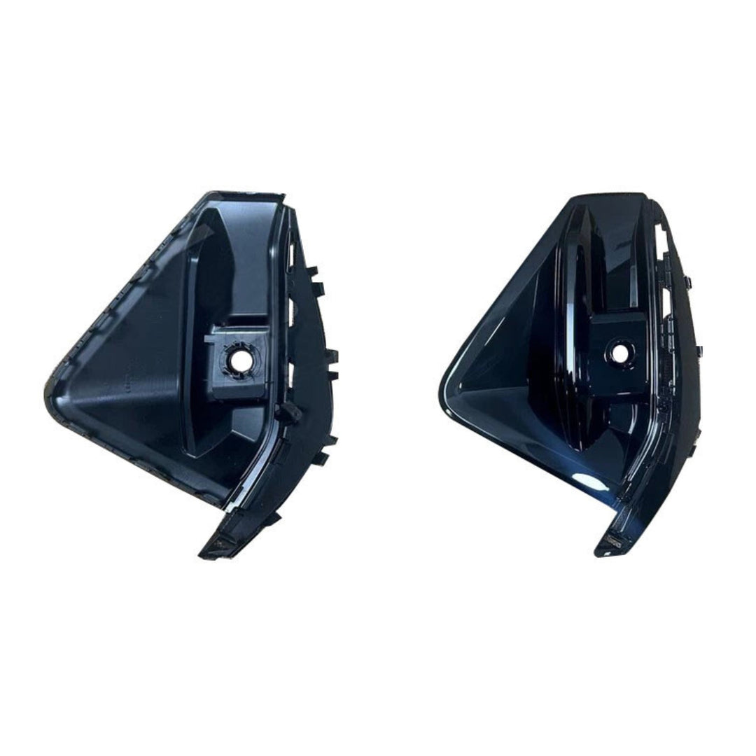 Front Bumper Fog Light Cover Pair for 2022-2024 Audi Q4 e-tron Sportback