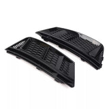 Front Bumper Fog Light Grille Pair for 2016-2018 Audi A4