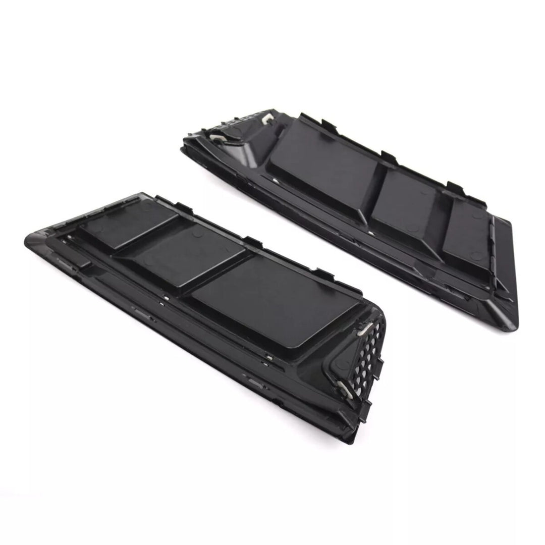 Front Bumper Fog Light Grille Pair for 2016-2018 Audi A4