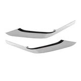 Front Bumper Grille Chrome Molding Trim Set of 4 for 2018-2021 Mitsubishi Eclipse Cross