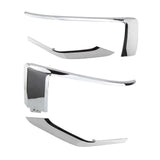 Front Bumper Grille Chrome Molding Trim Set of 4 for 2018-2021 Mitsubishi Eclipse Cross