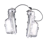 Front Bumper LED Fog Light Pair Clear for 2014-2018 Volvo S60