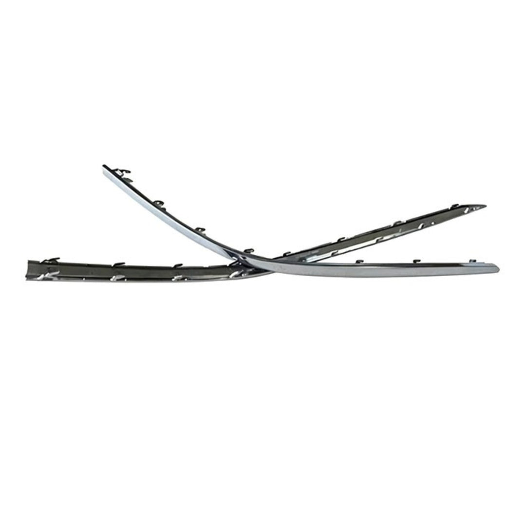 Front Bumper Lower Chrome Trim Molding Strip Pair for 2019-2021 Audi A8 D5