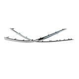 Front Bumper Lower Chrome Trim Molding Strip Pair for 2019-2021 Audi A8 D5