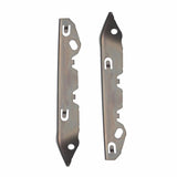 Front Bumper Mounting Bracket Pair for 2005-2010 BMW 3-Series Coupe Convertible
