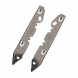Front Bumper Mounting Bracket Pair for 2005-2010 BMW 3-Series Coupe Convertible