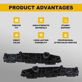 Front Bumper Retainer Brackets Set Fit for 2006-2015 Lexus IS250 IS350 – product image 2