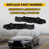 Front Bumper Retainer Brackets Set Fit for 2006-2015 Lexus IS250 IS350 – product image 4