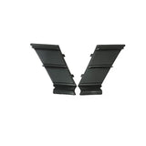 Front Bumper Side Grille Base Cover Pair for 2023-2024 Audi A8