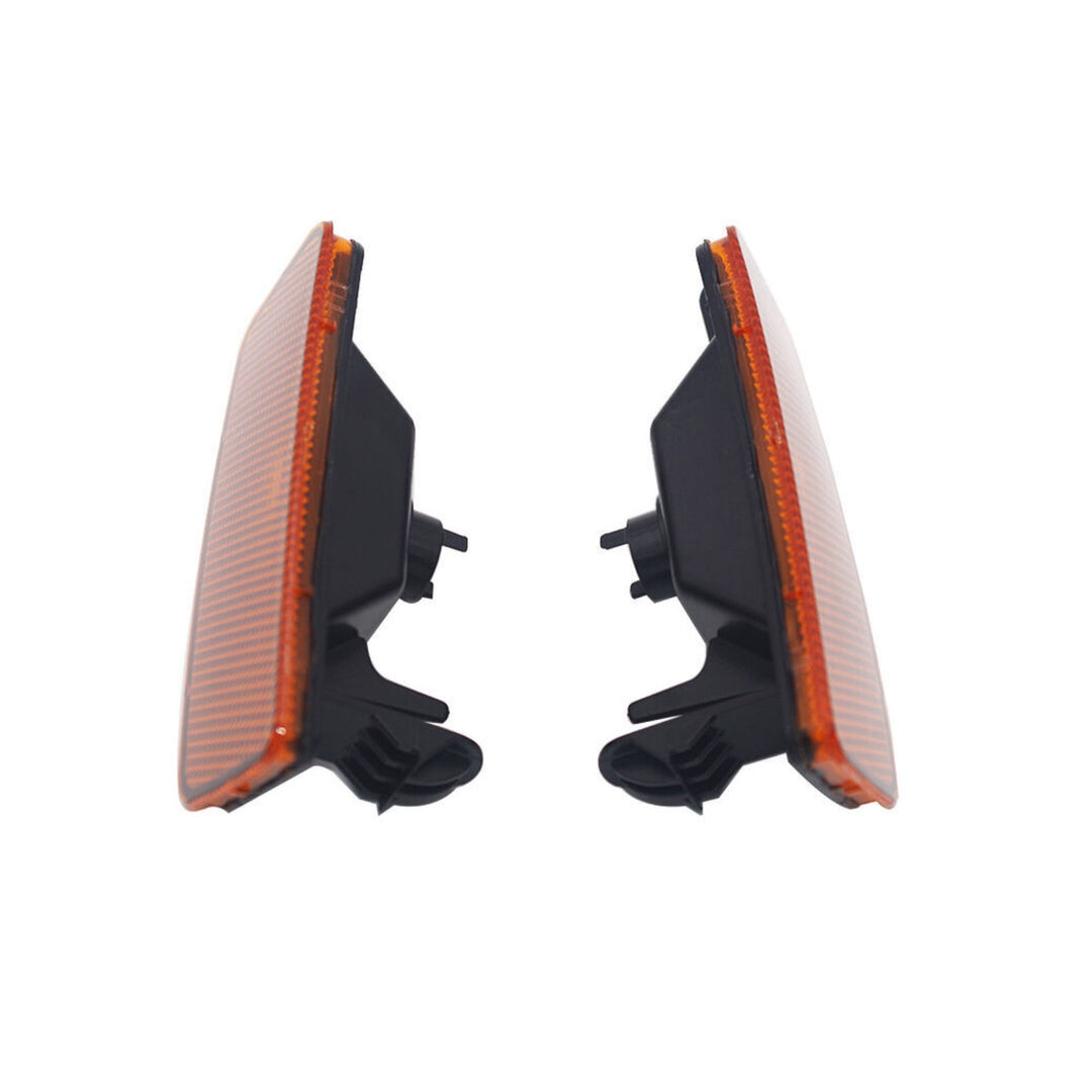 Front Bumper Side Marker Light Pair Amber for 2010-2014 Volkswagen GTI MK6